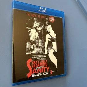 Screaming For Sanity Blu Ray SRS Cinema Tim Ritter SOV Truth Or Dare 3 Slasher - Picture 1 of 6
