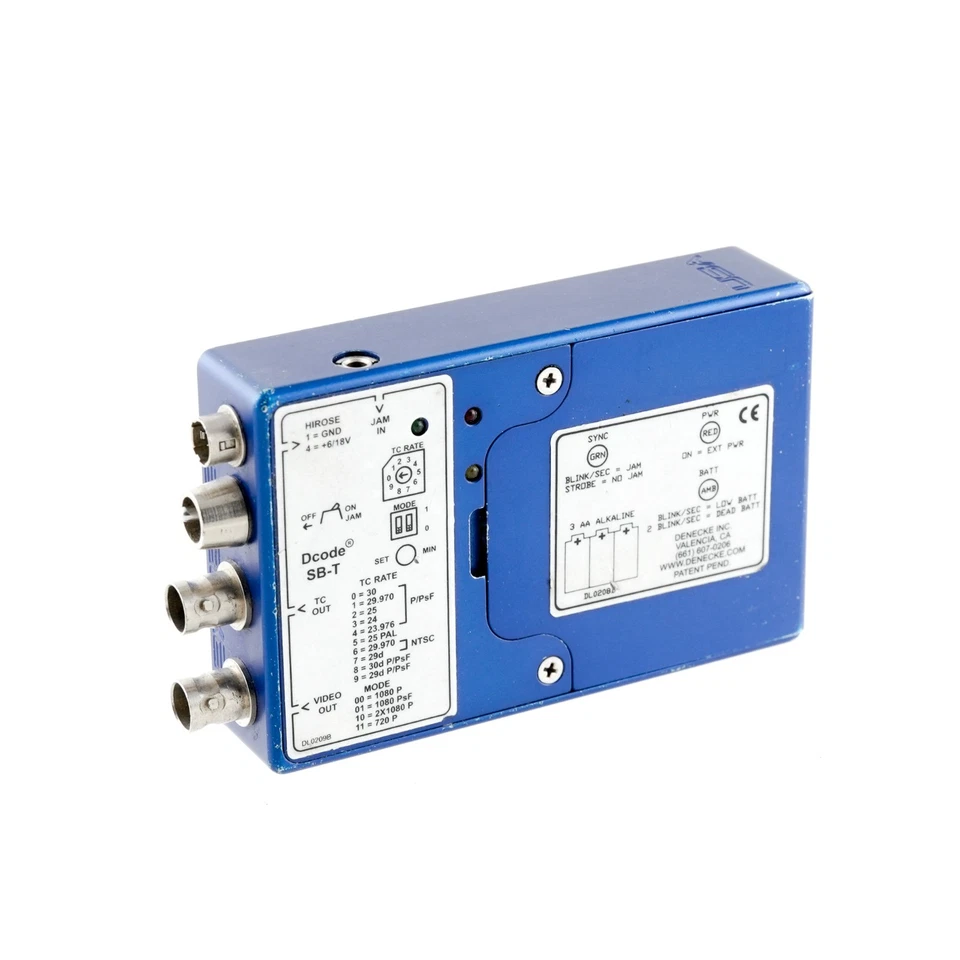 Denecke Dcode SB-T timecode and tri-level sync generator - Image 1 of 3