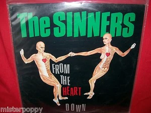 THE SINNERS From the heart down LP 1987 SWEDEN MINT- RARE SWEDISH GARAGE - Imagen 1 de 1