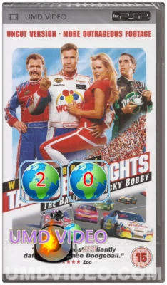 PSP UMD Movie - Talladega Nights - The Ballad Of Ricky Bobby Foto 1 de 2