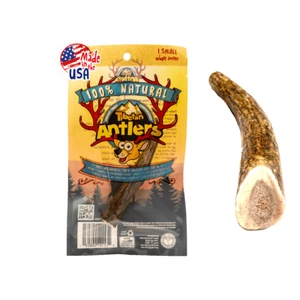Whole Elk Antler for Small Dogs - Top grade Natural Long Lasting dog chews - Picture 1 of 10
