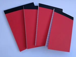 6 PADS A6 LINED PAPER BOTH SIDES RULED PAPER JOTTER NOTE PAD MEMO NOTEBOOK - Picture 1 of 12