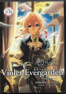 Violet Evergarden Complete 14 Episodes Japanese Anime DVD English Sub Free Ship - Picture 1 of 5