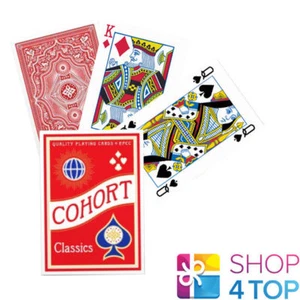 ELLUSIONIST COHORT ROT KLASSIKER MARKIERTE SPIELKARTEN CARTAMUNDI DECK NEU