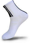 FLR Elite 5.5" Long Lightweight Socks in White - 39-42