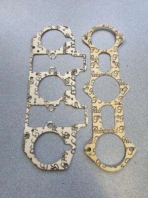 PAIR OF BRAND NEW PORSCHE 911 914-6 WEBER IDA IDT MAIN BODY GASKETS 1965-72 - Image 1 of 4