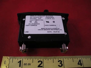 Interruptor de disyuntor HY MAG DBBB0005 DBBCA1-PAB0XBP-BS2500X 25a 240vac nuevo Nnb - Imagen 1 de 3