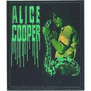 ALICE COOPER - SERPIENTE - PARCHE BORDADO - TOTALMENTE NUEVO - BANDA DE MÚSICA 5143 - Imagen 1 de 1