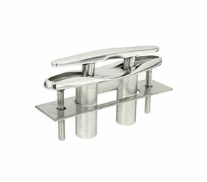 6'' 316 STAINLESS STEEL PULL-UP CLEAT/ POP-UP FLUSH MOUNT LIFT NEW - Picture 1 of 7