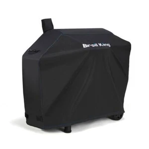 Broil King PVC/Polyester Pellet Grill Cover Hook + Loop Closures Water Resistant - Picture 1 of 6