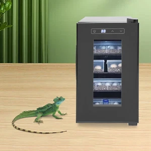 23L Digital Reptile Egg Incubator 10-40°C Scientific Hatcher Led Display Black - Picture 1 of 18