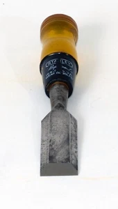 Vintage Stanley No.60 Meißel 1" Permaloid gelber Griff Stahlkappe NEUPREIS! - Bild 1 von 1