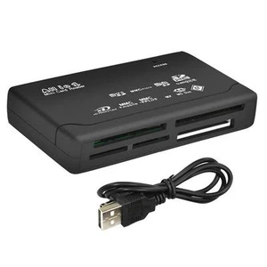 All in One Memory Card Reader USB External SD SDHC Mini Micro M2 MMC XD CF Hot - Picture 1 of 5