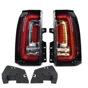 LED Tail Lights Brake Lamps Left & Right Fit For 2015-2020 GMC Yukon/Yukon XL - Picture 1 of 10