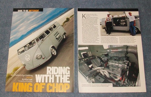 1962 Volkswagen Mid-Engine Custom Drag-Style Bus Article 