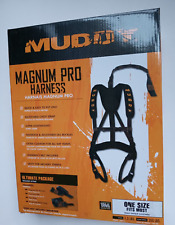 Muddy Outdoors Magnum Pro Harness  Padded Adjustable Treestand System Black New