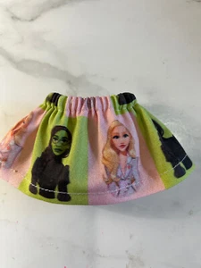Wicked Elpaba Glinda Pink Green Elf Skirt for 12 inch Elf Pixie - Picture 1 of 2