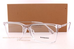 clear burberry glasses