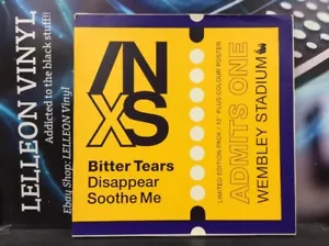 INXS Bitter Tears Limited Edition 12" EP Vinyl INXSE1712 Pop 90's + Poster - Picture 1 of 7