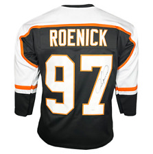 Jeremy Roenick Signed Philadelphia Black Hockey Jersey (JSA)
