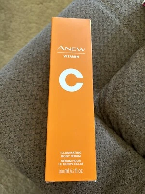 AVON Anew Vitamin C Illuminating Body Serum 6.7 FL. OZ    NEW IN BOX - Image 1 of 3