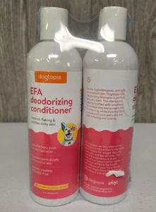 Dogtopia Essentielle Fettsäure (EFA) Desodorierende Spülung für Hunde & Haustiere 2er-Packung - Bild 1 von 8