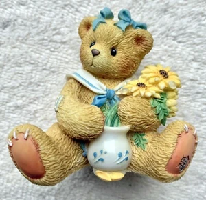 Cherished Teddies ~ BROWN-EYED SUSAN ~ "Coming Up Roses" 1996 Vintage 202894 MIB Neu in OVP - Bild 1 von 9
