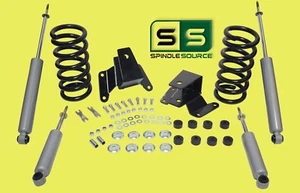 3"/ 2" Drop Coils V8 , Drop Hangers , 4 Shocks Fits 97-03 Ford F-150 2WD - Picture 1 of 1
