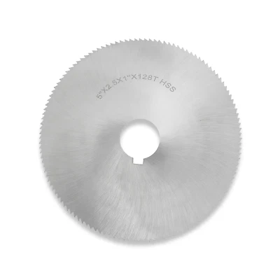 5" HSS SLITTING SAWS VARIOUS WIDTHS ALL 1" BORE FROM RDGTOOLS - Image 1 of 2