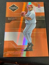  2005 Leaf Limited Bronze Spotlight #129 Bartolo Colon/Angels/99