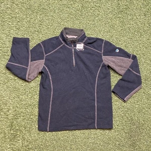 Kuhl Sweater Boys Large Kashmira Pullover 1/4 Zip Hiking Trail Windbreaker - Picture 1 of 9