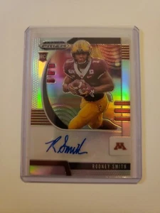 2020 Prizm Draft Picks Silver Rodney Smith Auto #259 Rookie RC - Picture 1 of 10