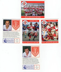 Merlin Rugby League Sammlung 1991 vollständiges Team-Set mit 5 Rumpf-KR-Karten portofrei - Bild 1 von 1