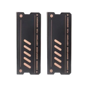 High Performance Memory Radiator Copper Metal Heatsink Fine Workmanship - Picture 1 of 8