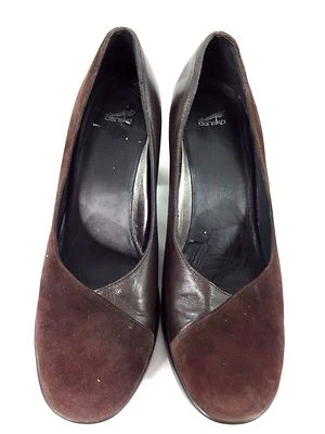 Dansko Donna Liscio & Camoscio Pompe Misura 41 (USA 10) 3 " Tacchi - Immagine 1 di 4