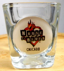 House of Blues Chicago Illinois travel souvenir shotglass bar barware - Picture 1 of 6