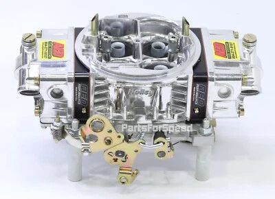 AED AL650HO-BK Holley Aluminio 650 Doble Bomba Carb Billet Bloques 650HO Street Foto 1 de 2