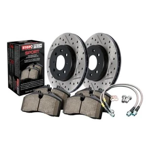 StopTech 978.45005R StopTech Sport Axle Pack; Slotted and Drilled; Rear Brake Ki - Picture 1 of 2