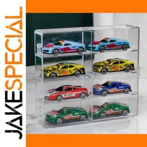 Acrylic Display Case for 8 Toy Cars - Imagen 1 de 6