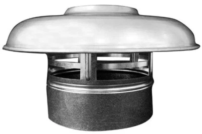 1 NEW ECCO 6" Chimney China Cap Galvanized 134600 Made In Canada - Image 1 of 2