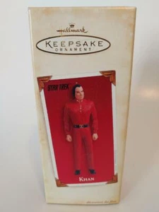 Hallmark Keepsake ornament "Khan" Genetically Engineered Superhuman - Star Trek - Picture 1 of 12