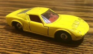 Vintage Matchbox Series Lesney No.33 Lamborghini Miura Yellow Made in England - Picture 1 of 9