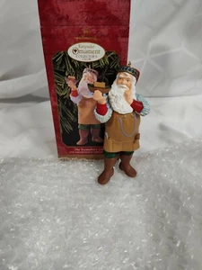 Hallmark Keepsake Ornament Collectors Club 1999 Santa “The Toymakers Gift”  - Picture 1 of 4