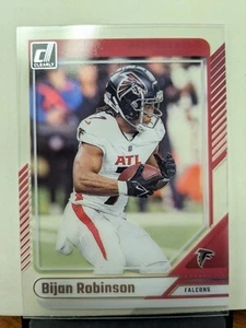 2024 DonRuss Clearly - Bijan Robinson #4 - Atlanta Falcons - Picture 1 of 2
