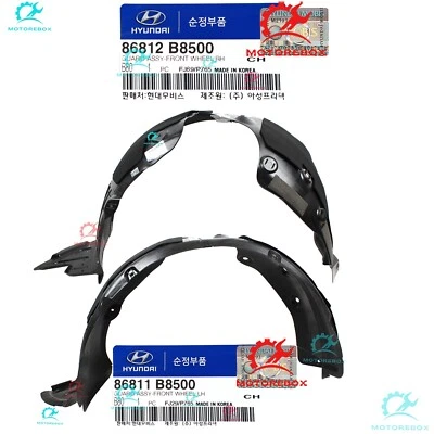 2 peças forro de para-lama genuíno dianteiro ✅ ESQUERDA + DIREITA ✅ 2017-19 Santa FE XL 86812B8500 - Imagem 1 de 3