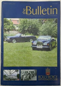 Rolls-Royce Enthusiasts Club Bulletin: Issue B 287: March / April 2008 - Picture 1 of 7