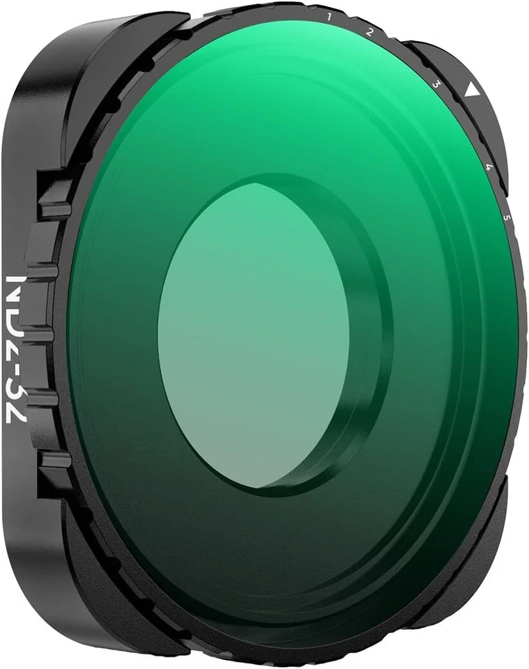 K&F Concept Variable ND2-32 ND32-512 Filter für GoPro Hero 13/12/11/10/9 Schwarz - Bild 1 von 4