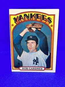 1972 Topps Baseball 22 Rob Gardner - New York Yankees Ex-Mt  *MMcards*