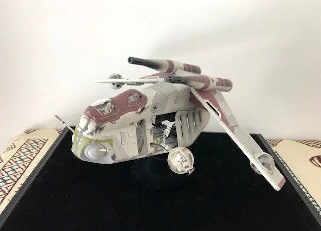 Figurine STAR WARS republic gunship métal 1/26 eme Code 3 ltd 2500 - Photo 1/4
