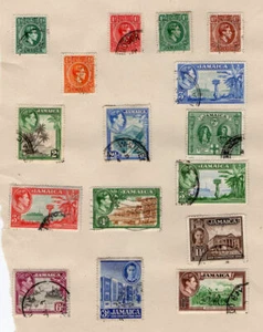 Stamps collection Jamaica 2 pages see both scans #222 - Picture 1 of 2